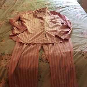 Victoria’s Secret Pink Stripe Pj Set